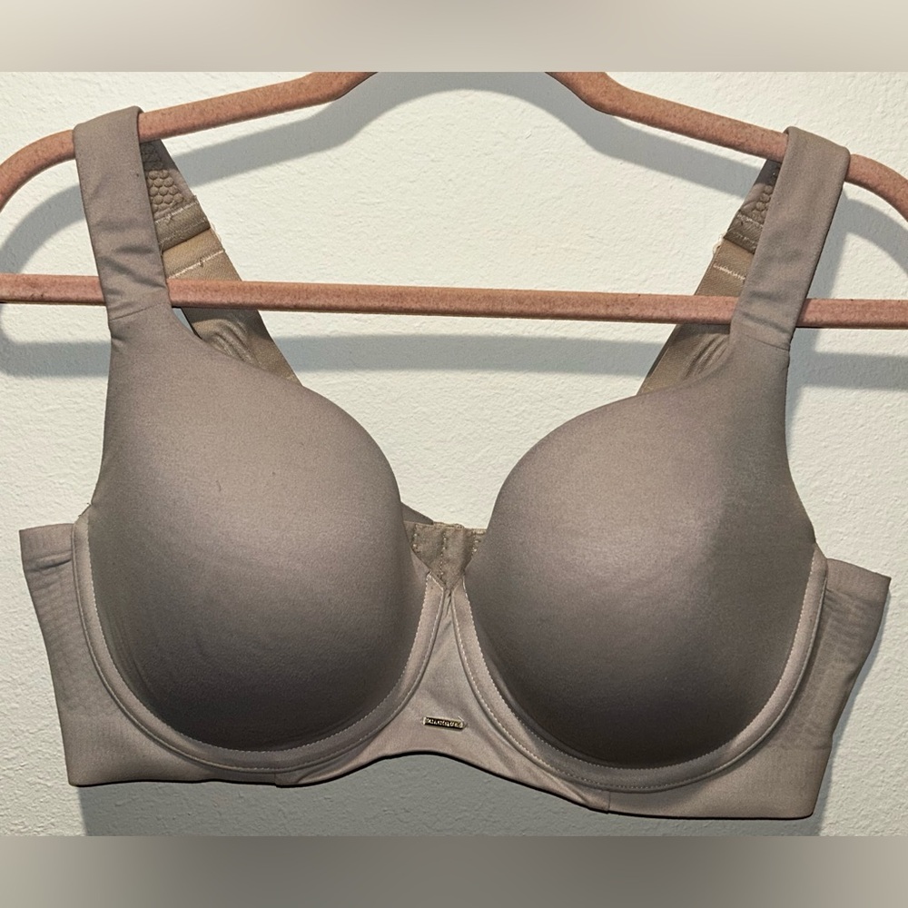 Cacique Lightly Lined Balconette Bra in Taupe